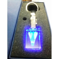 3D BOYUTLU IŞIKLI KRİSTAL ANAHTARLIK
